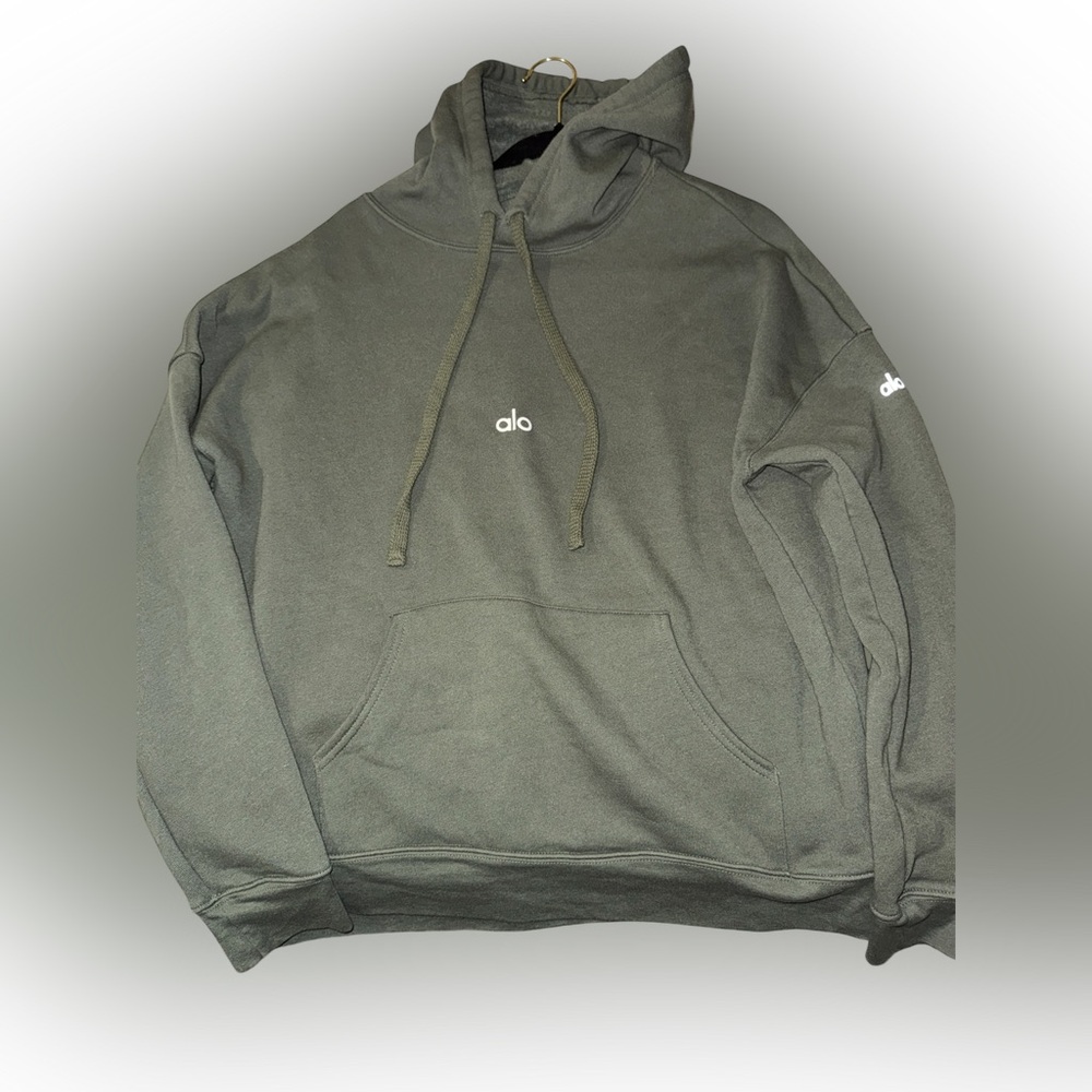 ALO Yoga Men's Olive Hoodie